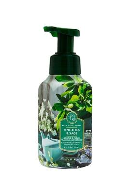 Bath & Body Works WHITE TEA & SAGE  Gentle & Clean Foaming Hand Soap